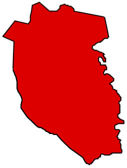 Mapa de Municipio de La Unión, Copán